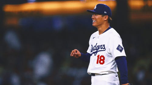 LOS ANGELES DODGERS Trending Image: Dodgers win sixth straight in Yoshinobu Yamamoto’s longest outing of season